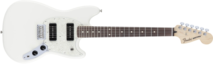Fender Mustang 90 in Olympic White