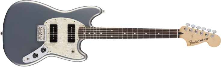 Fender Mustang 90 in Silver 